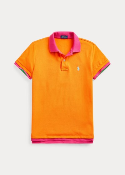 Dámské Polokošile Polo Ralph Lauren Double-Knit Cotton - 57083-CFKH